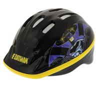 Casque de sécurité Batman pour Enfants | Casque léger pour vélo, Patinage, Scooter, vélo | Réglable pour Les Enfants de 2 à 4 Ans, 48 à 52 cm, Noir