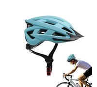 Casque de sécurité - Casque de protection unisexe pour vélo, design léger et respirant, coque absorbant les chocs, sangle réglable | Casque rigide pour vélo de montagne et moto de loisir