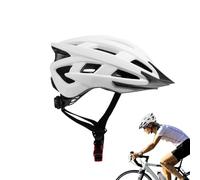 Casque de sécurité - Casque de protection unisexe pour vélo, design léger et respirant, coque absorbant les chocs, sangle réglable | Casque rigide pour vélo de montagne et moto de loisir