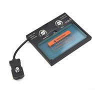 Casque de sécurité de soudage avec lentille filtrante automatisée fonctionnant à l'énergie solaire, réponse rapide et prévention des radiations (2#)