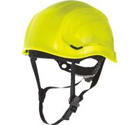 Casque de sécurité en hauteur haut de gamme Delta Plus Granite Peak jaune