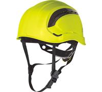 Casque de sécurité en hauteur haut de gamme Delta Plus Granite Wind jaune