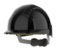 Casque de sécurité Evolite aéré ventilé Noir JSP