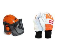 Casque de Sécurité Oregon Waipoua avec Protection Auditive et Visière en Maille