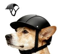 Casque de sécurité pour chien - Protection de la tête avec absorption des chocs et sangle réglable - Casque élégant pour chiens | Pour activités de plein air, fêtes, costumes, photographie et