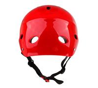 Casque de sécurité pour sports nautiques Wakeboard Kayak Canoë Bateau Surf M Rouge