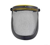 Casque de sécurité pour tronçonneuse avec casque rigide et protection en fil d'acier pour utilisation forestière Protection contre les débris