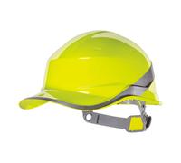Casque de sécurité réversible Delta Plus Diamond V jaune