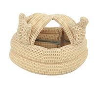 Casque de sécurité souple pour bébé, chapeau de protection de la tête infantile, protecteur de la tête protège-tête respirant casquette de protection de sécurité réglable pour Nouveau-né bébé (#2)
