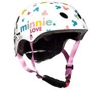 Disney Casque Sport Junior Minnie – Blanc avec logos – Enfants Taille M