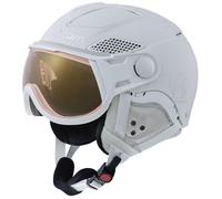 Casque de ski à Visière Cairn Helios Evolight Nxt (Mat white - Photochromique NXT 1-3) 57-59