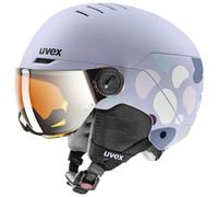 Casque de ski Ã visiÃšre UVEX ROCKET JUNIOR VISOR (COOL LAVENDER - S2 MIRROR SILVER)) Junior 05-54-58