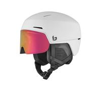 Casque de ski à visière BOLLE X-FUSION PURE (White Matte S 52-55cm - Sunrise Cat 2) S 52-55