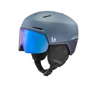 Casque de ski à visière BOLLE X-FUSION (Sailor Blue Matte - Photochromic Blue Cat 1 to 3) Mixte S 52-55