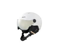 Casque de ski à visière CAIRN Android Visor (Mat White Biscuit) 61-62 cm