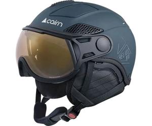 Casque de ski à visière CAIRN HELIOS LEATHER EVOLIGHT NXT (PINE) 57-59 cm