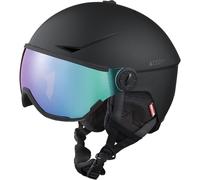 Cairn - Rise II Visor Cat 3 - Casque ski avec visière Mat Black Cameleon - 58 - 61 cm