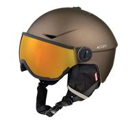 Casque de ski à visière CAIRN RISE PHOTOCHROMIC PURE (MAT BRONZE) 58-61