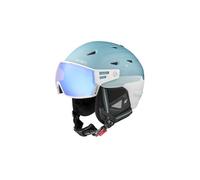 Casque de ski à visière CAIRN Visor Evolight Nxt (MAT METALLIC EUCALYPTUS) Cat 1-3 59-61 cm