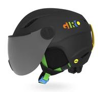 Casque de ski à visière GIRO SKI BUZZ MIPS MAT (BLK/PARTY BLOKS) Enfant S