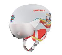 Casque de ski à visière HEAD YUKI VISOR PAW (sky) enfant XS-S