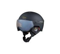 Casque de ski avec visière CAIRN ECLIPSE RESCUE PHOTOCHROMIC (MAT BLACK) Cat. 1/3 56-58 cm