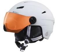 Casque visiÃšre CAIRN Electron Visor (Mat White) 57-58 cm
