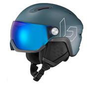 Casque de ski Bollé - ECO V-ATMOS - Photochromique Cat. 1 à 3 - Prussian Blue Matte