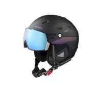 + Taille M (56cm à 58cm) - Casque de ski Cairn - MAVERICK S-VISOR Evolight NXT - Cat.1 à 3 - Noir