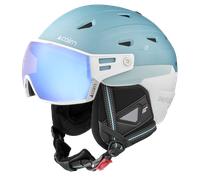 Casque de ski Cairn - SHUFFLE S-VISOR EVOLIGHT NXT® Cat.1 à 3 - Eucalyptus