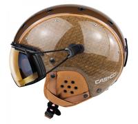 Casque de ski Casco - SP-3 Visor - Limited FLAX brown - FX-80 Vautron+ Polarisé Cat.1 à 3