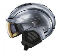 Casque de ski Casco - SP-5 Visor - Starlit Steel - FX-80 Vautron+ Polarisé Cat.1 à 3