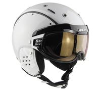 Casque de ski Casco - SP-6 Visor - Chameleon Blanc - Vautron+ Polarisé Cat.1 à 3