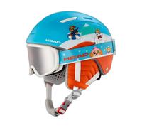 Head Casque de ski et de snowboard Mojo Paw Jeune Unisexe Rouge/Bleu XXS