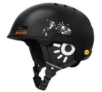 Casque de Ski Enfant OutdoorMaster Reindeer MIPS pour Garçons, Filles & Jeunes - Noir XS