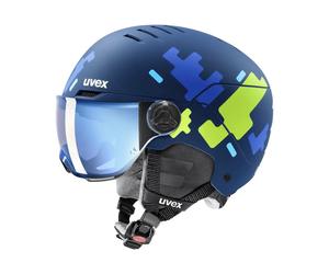 Casque de ski enfant Uvex Rocket Bleu 51/55 cm