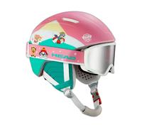 Head Casque de ski Maja Set Paw Fille Rose XS/S (52/55 cm)