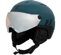 Rossignol - Casque de ski - Fit Visor Impacts Blue - Taille 55-59 cm - Bleu Bleu 55-59 cm