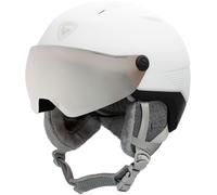 Rossignol Casque de ski/snowboard Fit Visor Impacts visière Blanc Femme S/M (52-55 cm)