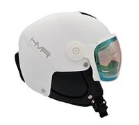 Casque De Ski Hmr H3 Color Line Photo S1-s4 Femme Blanc Blanc 2026 taille S