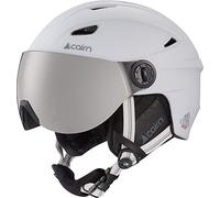 Casque de ski mixte CAIRN Blanc ELECTRON VISOR Blanc Mat 59/60