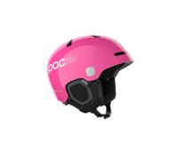 POC Unisex młodzieżowy kask narciarski POCito Fornix MIPS, fluorescencyjny róż, M-L (55-58 cm)