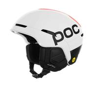 POC Casque de ski Obex Connect Harman-Kardon MIPS Hydrogen White/Fluorescent Orange XS/S (51-54 cm)