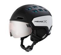Head Radar Visor Helmet Noir M-L / Silver-Red/CAT2