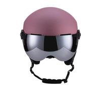 Casque de Ski Snow Sport, Casque VTT Multi - Fonction pour Adulte 59-61CM, PC + EPS, Chaud et Respirant - Haute Sécurité avec Protection Renforcée, Confort Optimal pour Ski et (Rose)