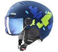 Casque de ski / snow UVEX Rocket Jr. Vis Blue Puzzle M - Noir - Homme - Sports d'hiver - Ski 51/55