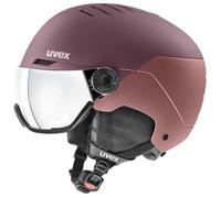 Casque De Ski / Snow Uvex Wanted Vis Bram-antiq Ros M Femme 54/58