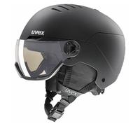 Casque de ski UVEX WANTED VISOR PRO VARIO (BLACK MATT) 07-58-62