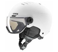 Casque de ski UVEX WANTED VISOR PRO VARIO (WHITE MATT) 07-58-62