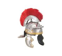 Vidaxl Casque De Soldat Romain Antique Pour Gn Argenté Acier
